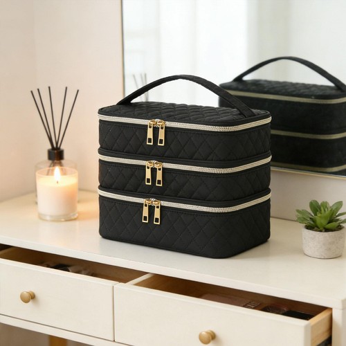 Toiletry bag with - bag, zipper