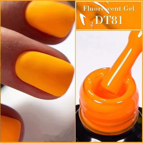 Fluorescent gel nail polish - fluorescent,