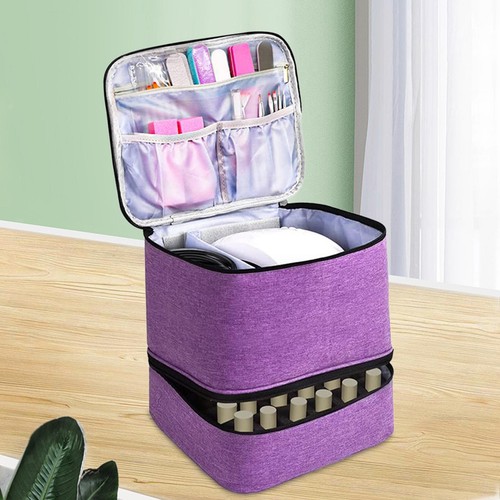 Nail polish carrying case bag - nail,