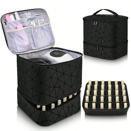 Nail polish storage makeup bag - storage,