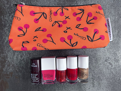 Clinique cherry pattern makeup - clinique,
