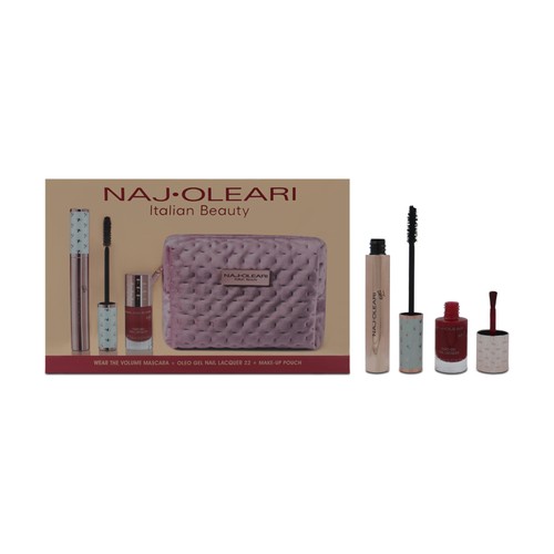 Makeup bag black mascara red - bag,